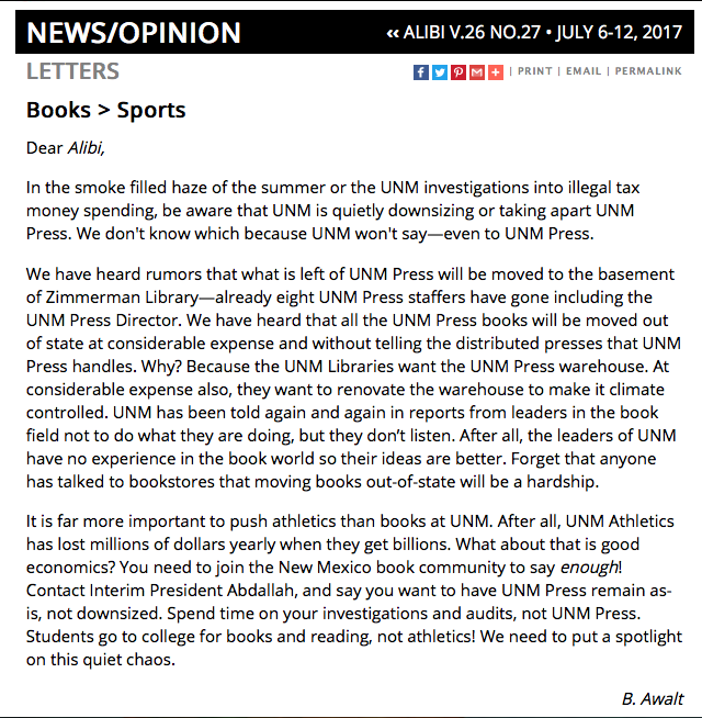 Letters: Books > Sports